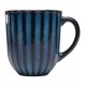 Caneca 420ml De Cerâmica Scallop Azul